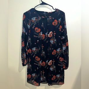 BCX Floral Longsleeve Dress Never Worn